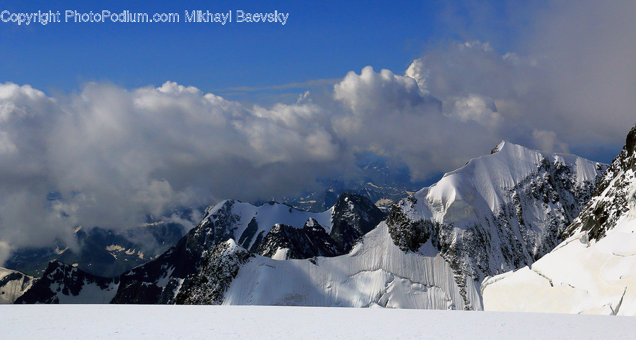 Alps, Mountain, Nature, Outdoors, Glacier