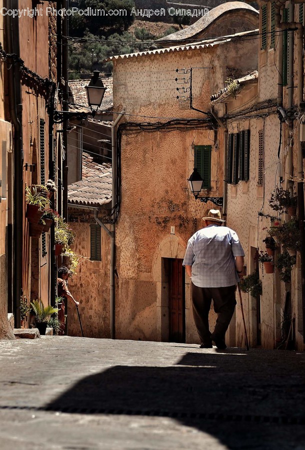 Human, People, Person, Alley, Alleyway