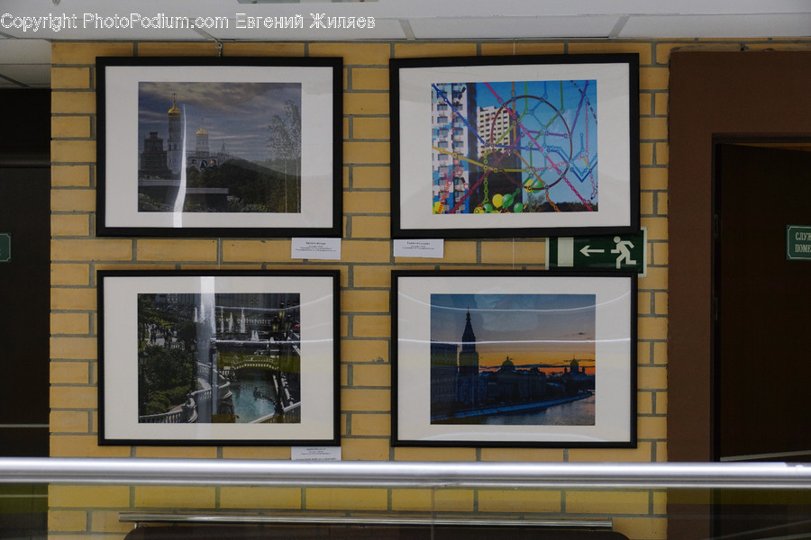 Window, Collage, Poster, Art, Mosaic