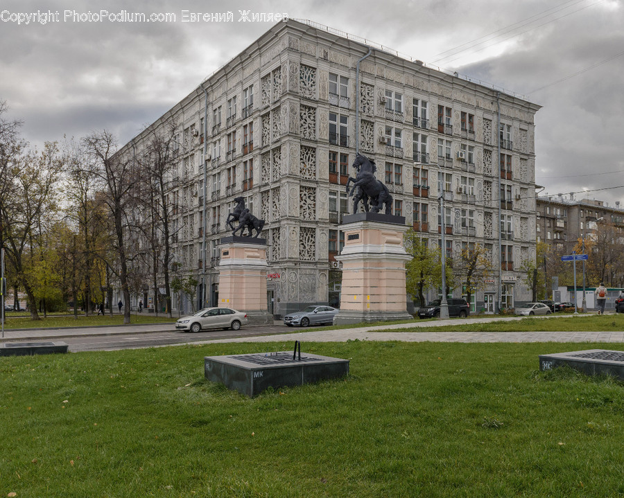Campus, Apartment Building, Building, City, High Rise