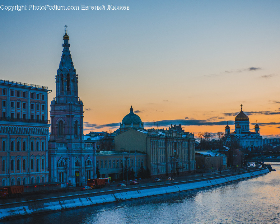 Canal, Outdoors, Water, Building, Architecture