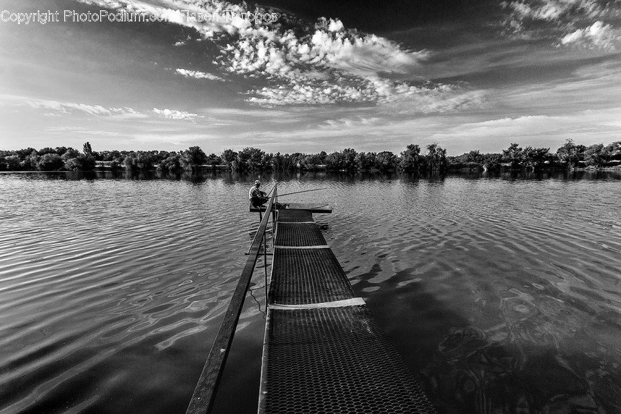 Dock, Pier, Boardwalk, Bridge, Building