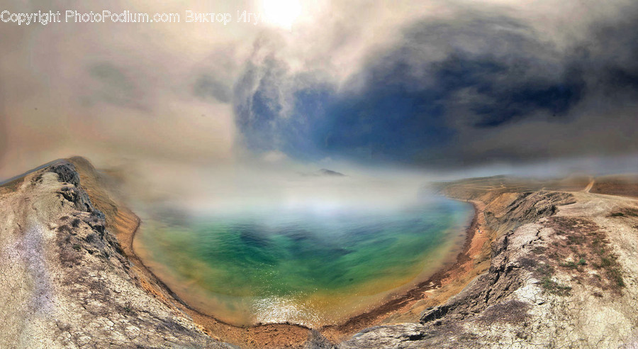 Landscape, Nature, Outdoors, Scenery, Eruption
