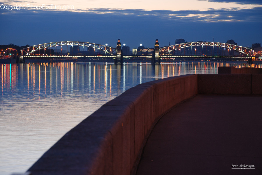 Boardwalk, Bridge, Building, Architecture, Convention Center