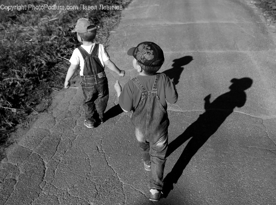 Human, People, Person, Asphalt, Tarmac