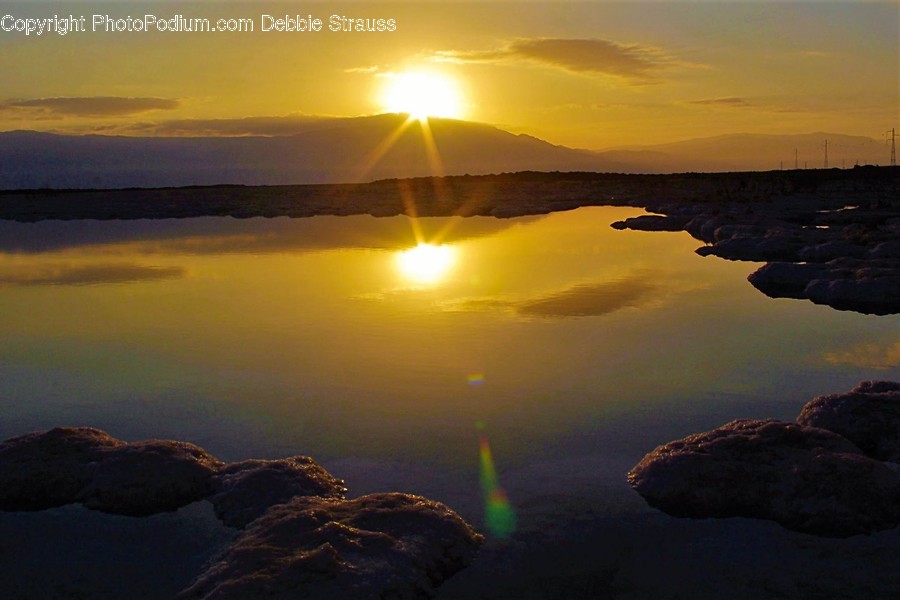 Dawn, Dusk, Nature, Outdoors, Red Sky