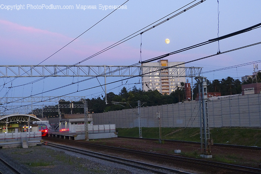 Train, Transportation, Vehicle, Architecture, Building