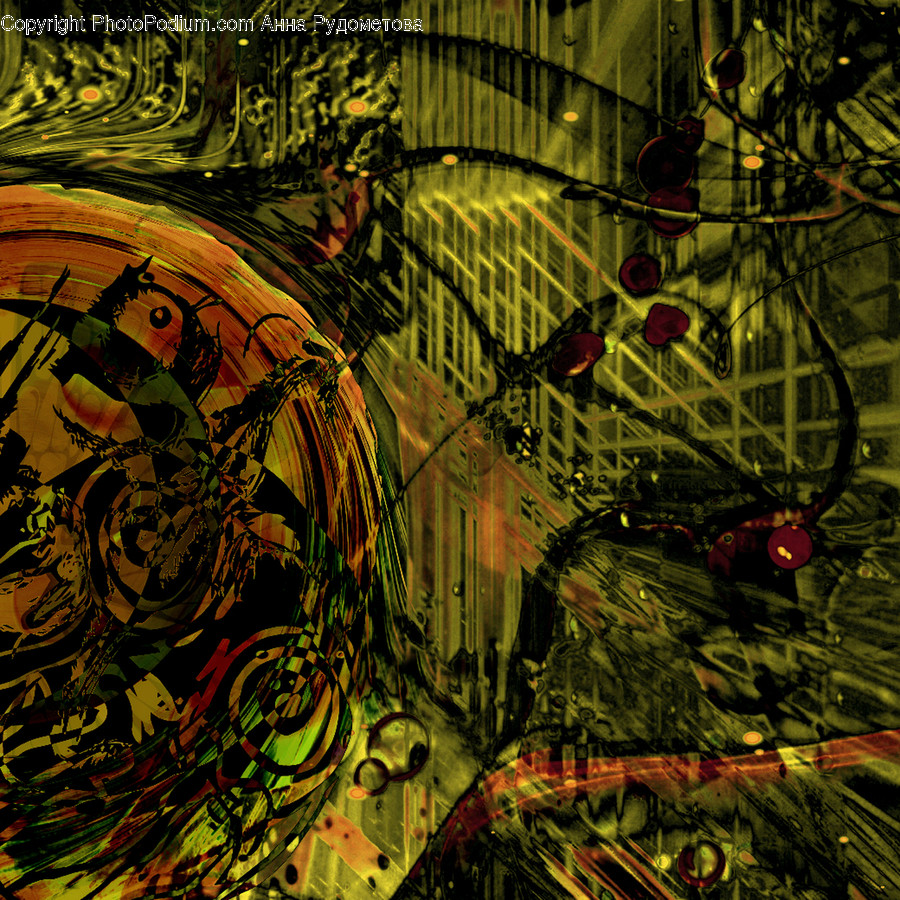 Art, Modern Art, Fractal, Ornament, Bicycle