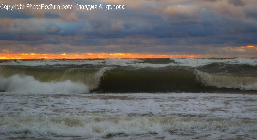 Nature, Ocean, Outdoors, Sea, Sea Waves