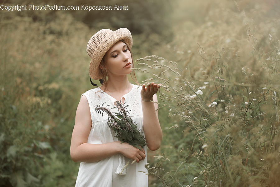 Human, People, Person, Flora, Jar