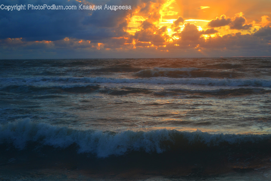 Nature, Ocean, Outdoors, Sea, Sea Waves