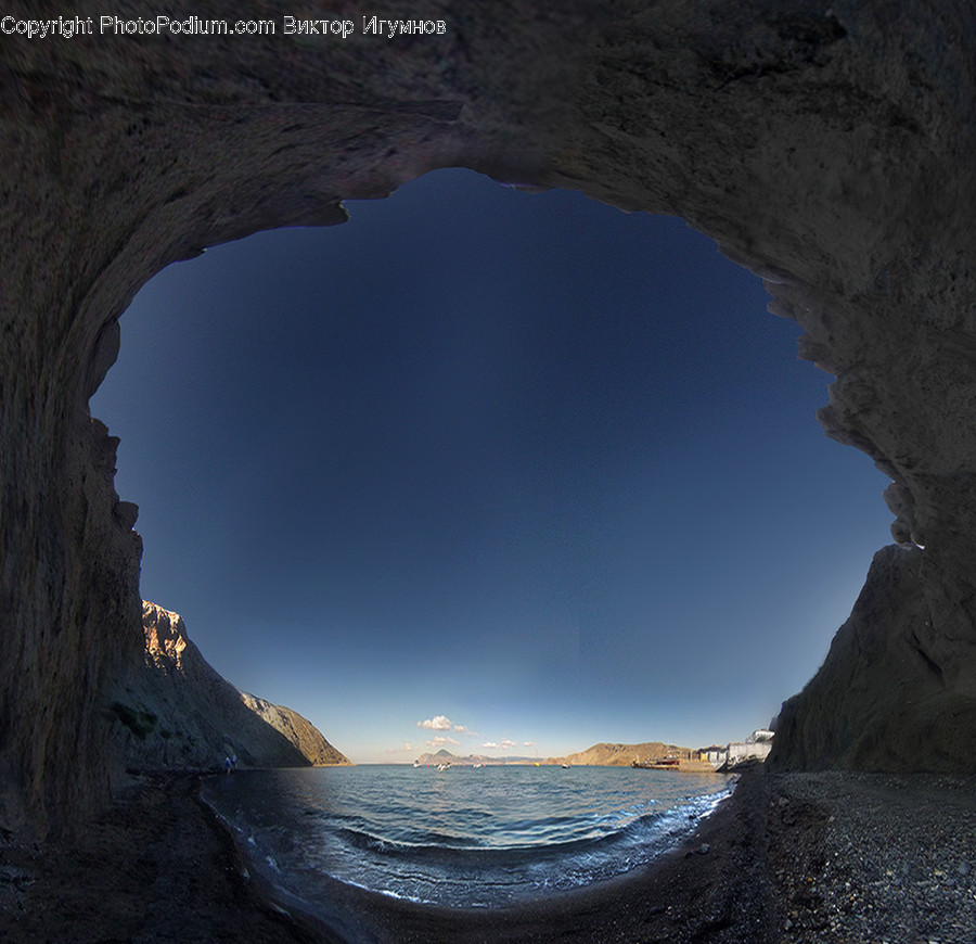 Hole, Cliff, Outdoors, Cave, Nature
