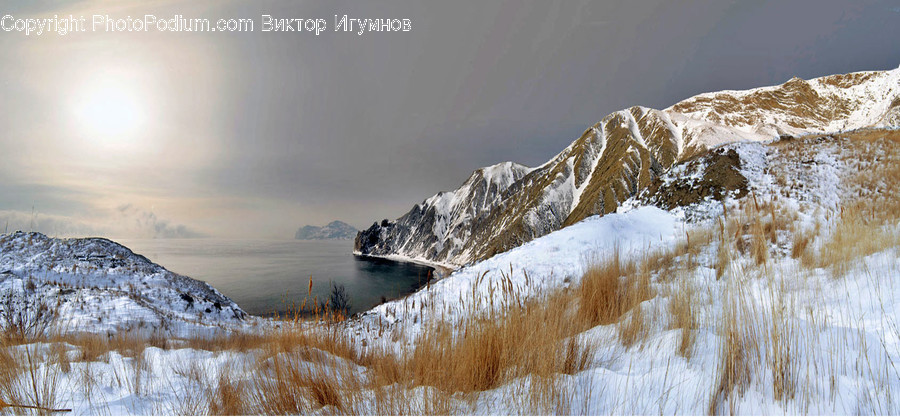 Glacier, Ice, Mountain, Nature, Outdoors
