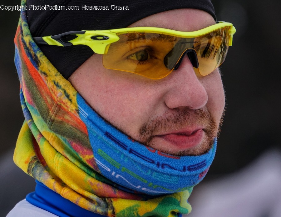 Goggles, Face, Human, Person, Toy