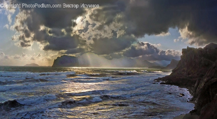 Nature, Ocean, Outdoors, Sea, Water