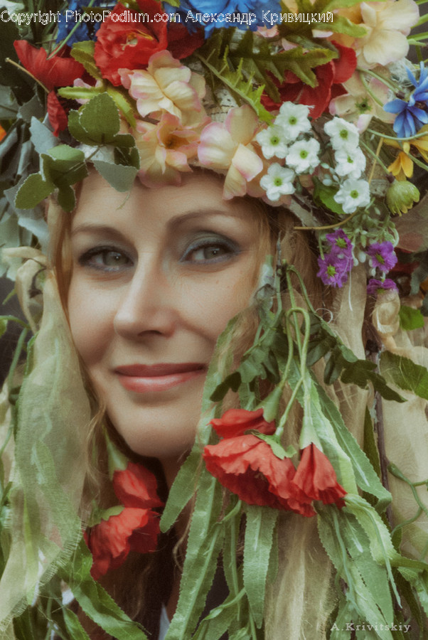Human, People, Person, Blossom, Flora