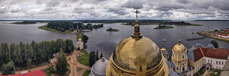 Architecture, Building, Dome, Landscape, Nature
