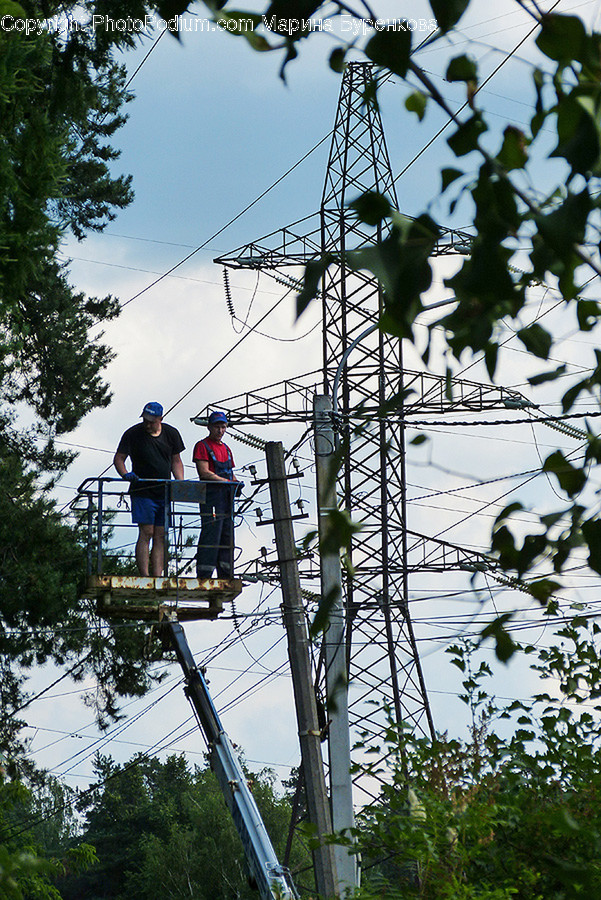 Human, Person, Worker, Adventure, Bungee