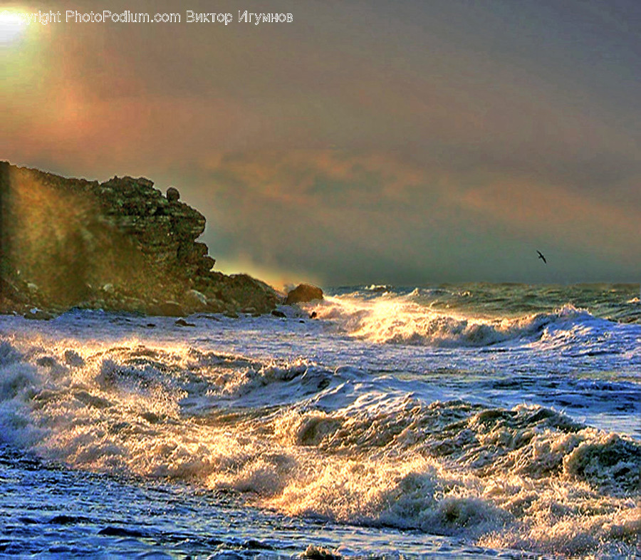 Nature, Ocean, Outdoors, Sea, Water
