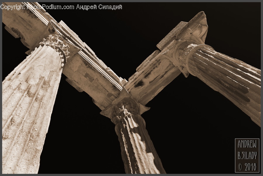 Crystal, Architecture, Building, Column, Parthenon