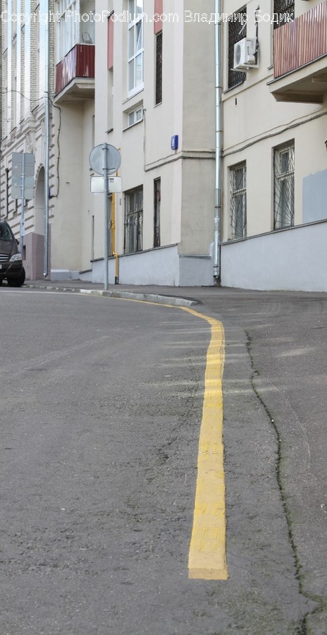 Alley, Alleyway, Building, City, Road