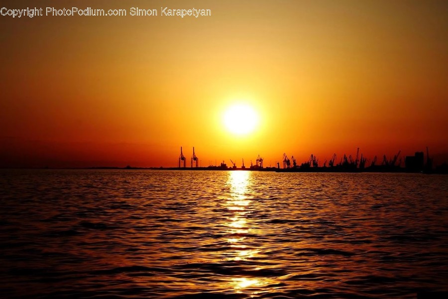 Outdoors, Sky, Sun, Dawn, Dusk