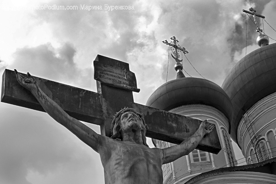 Antenna, Electrical Device, Crucifix, Emblem, Art
