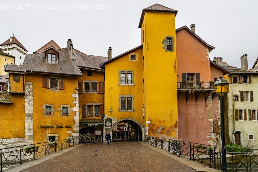 Shop, Alley, Alleyway, Building, City