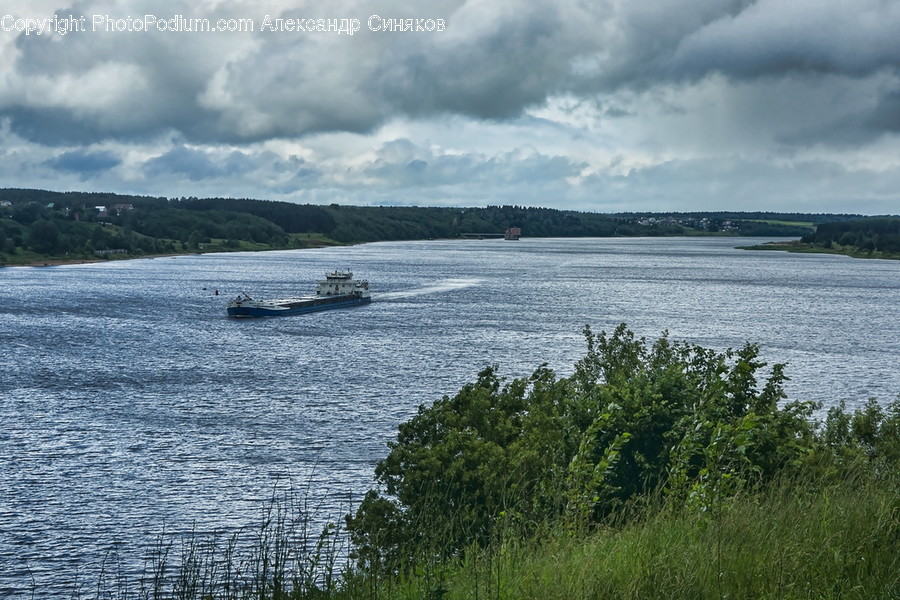 Landscape, Nature, Outdoors, Scenery, Boat