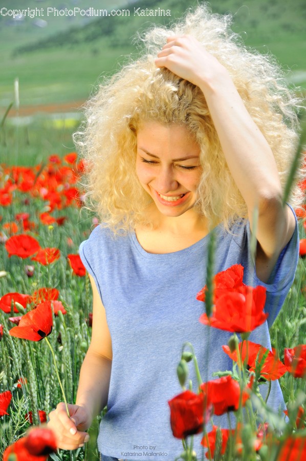 Human, People, Person, Blossom, Flora