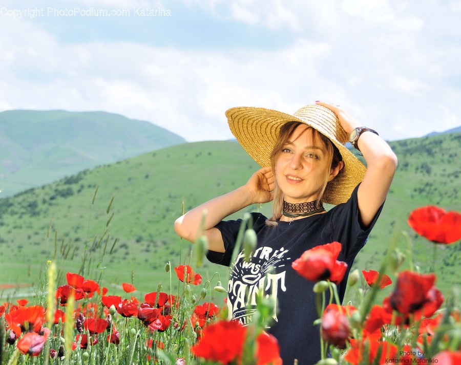 Human, People, Person, Blossom, Flora