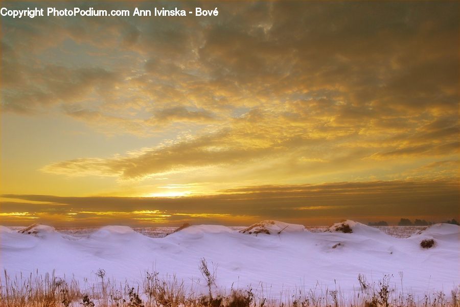 Dawn, Dusk, Sky, Sunrise, Sunset, Azure Sky, Cloud