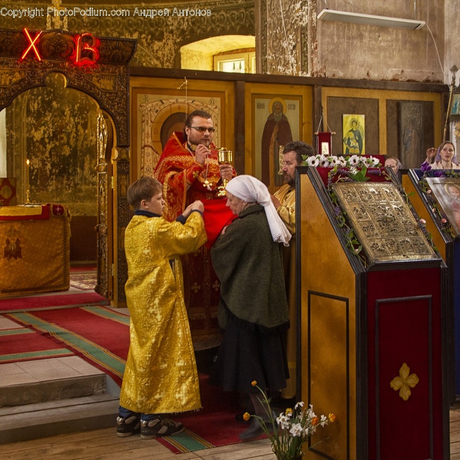 Human, People, Person, Altar, Architecture