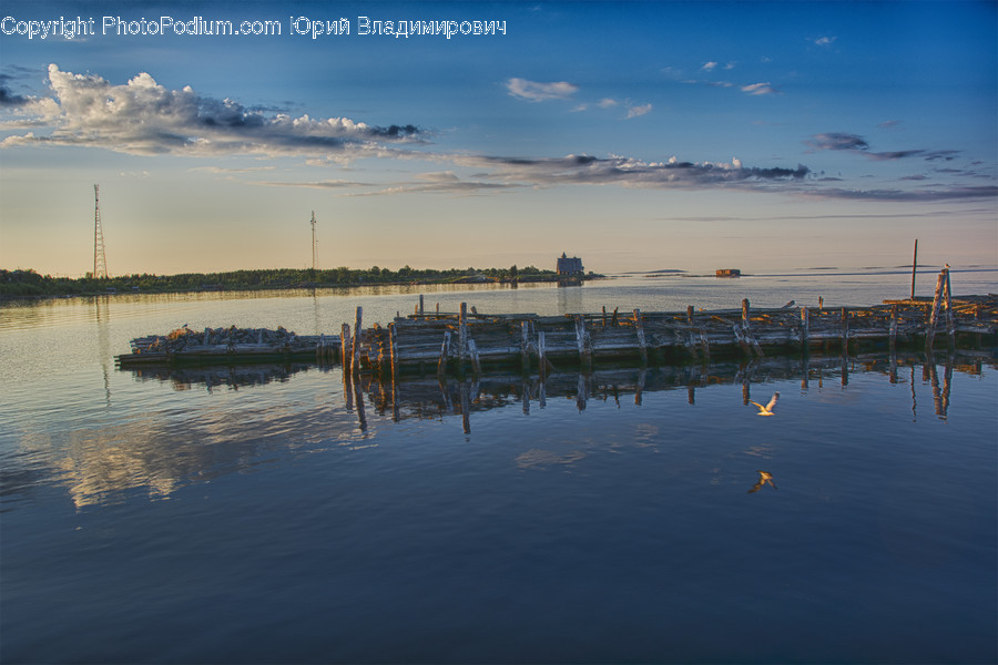 Harbor, Port, Waterfront, Dawn, Dusk