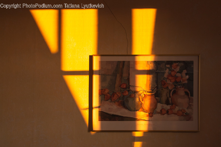 Light Fixture, Human, People, Person, Pottery