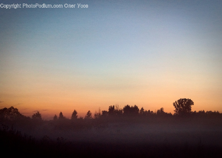 Dawn, Dusk, Nature, Outdoors, Red Sky