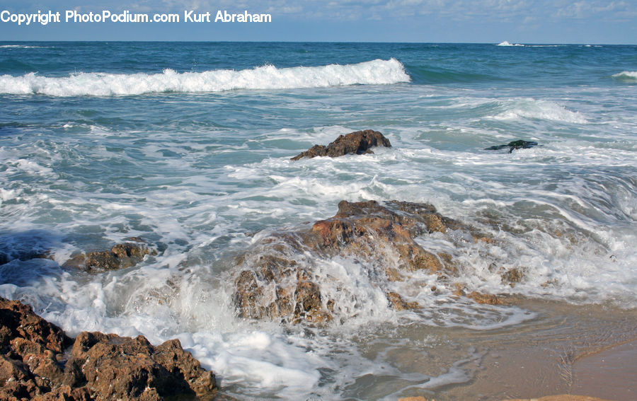 Ocean, Outdoors, Sea, Water, Sea Waves, Beach, Coast