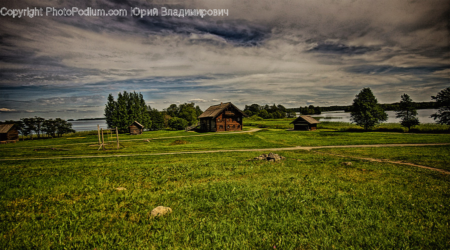 Field, Grassland, Outdoors, Landscape, Nature