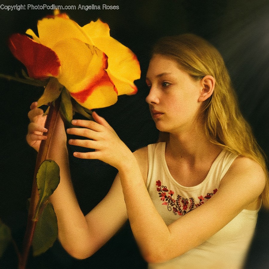Human, People, Person, Blossom, Flora