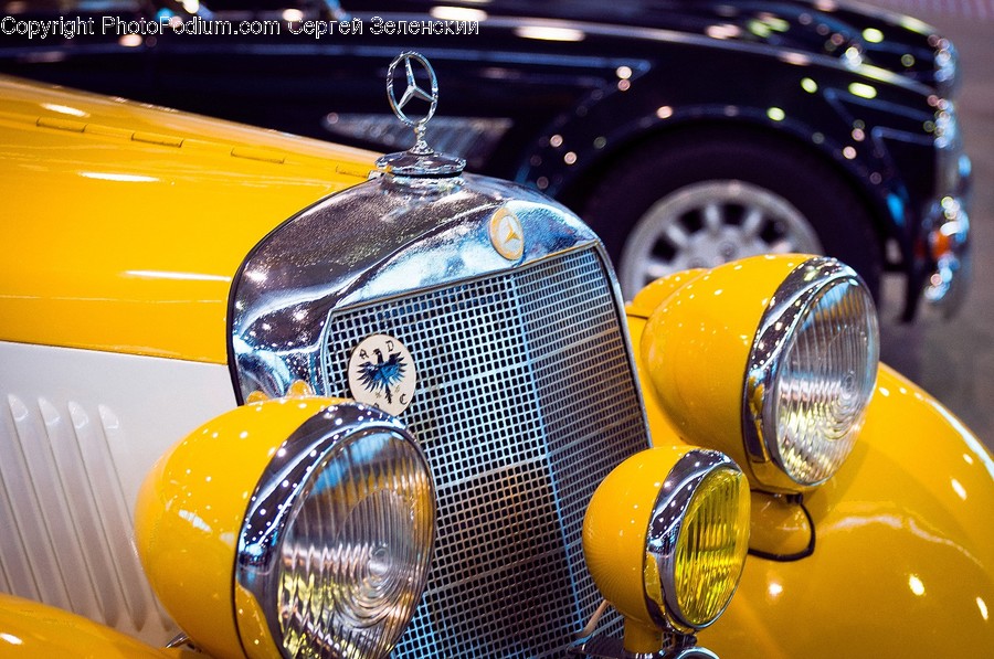 Fountain, Water, Automobile, Car, Transportation