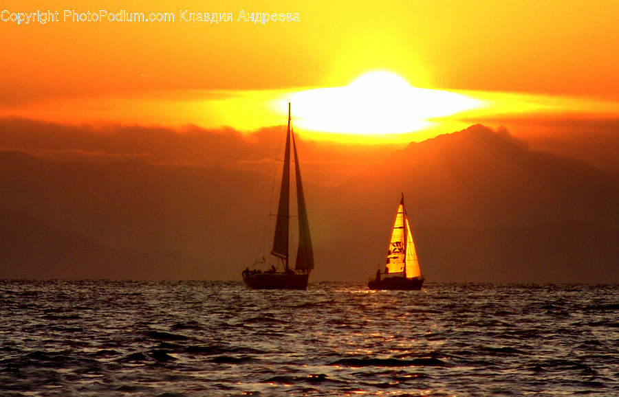 Sailboat, Transportation, Vessel, Watercraft, Yacht