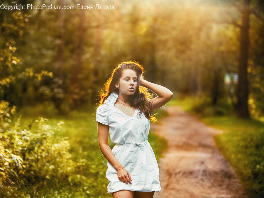Human, People, Person, Dirt Road, Gravel