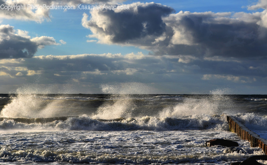 Nature, Ocean, Outdoors, Sea, Sea Waves