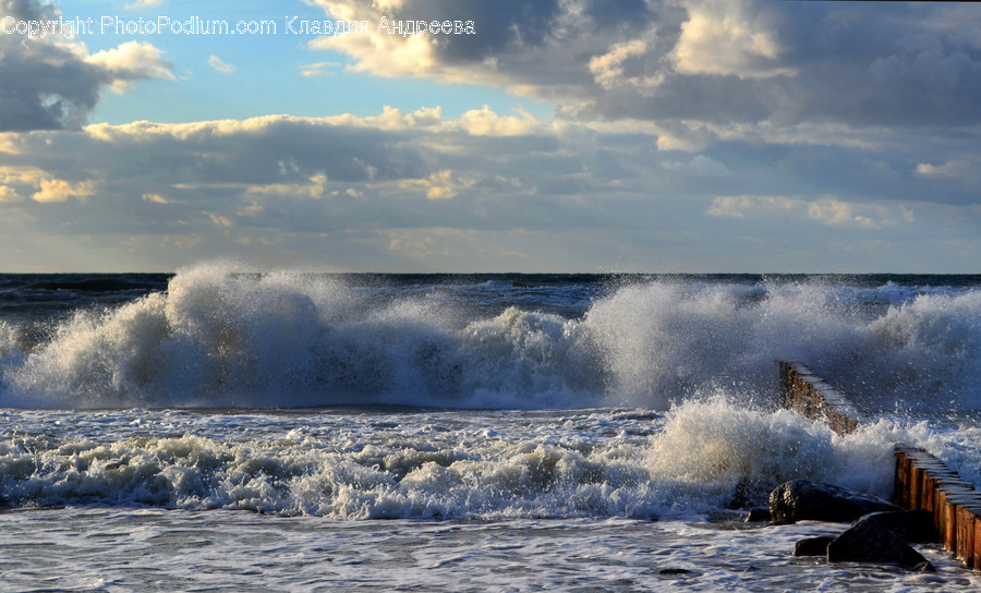 Nature, Ocean, Outdoors, Sea, Sea Waves