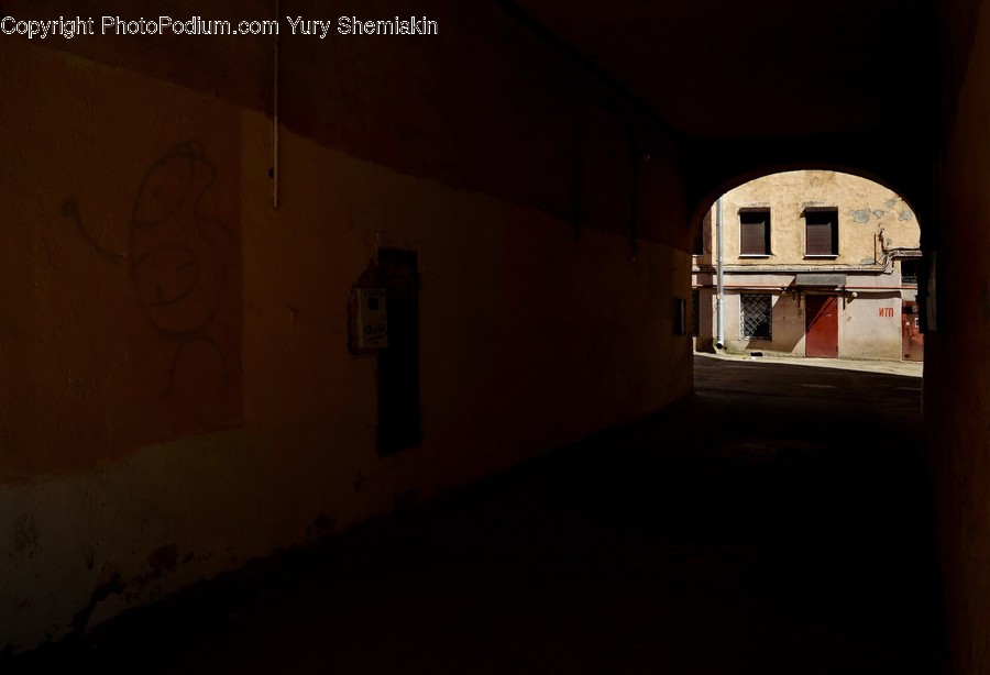 Arch, Arched, Architecture, Building, Corridor
