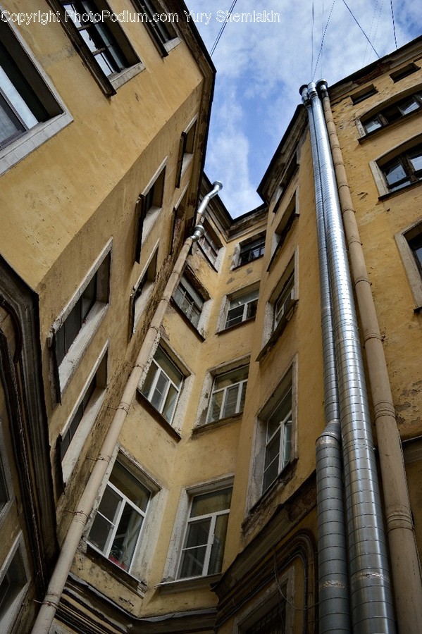 Building, Housing, City, High Rise, Town