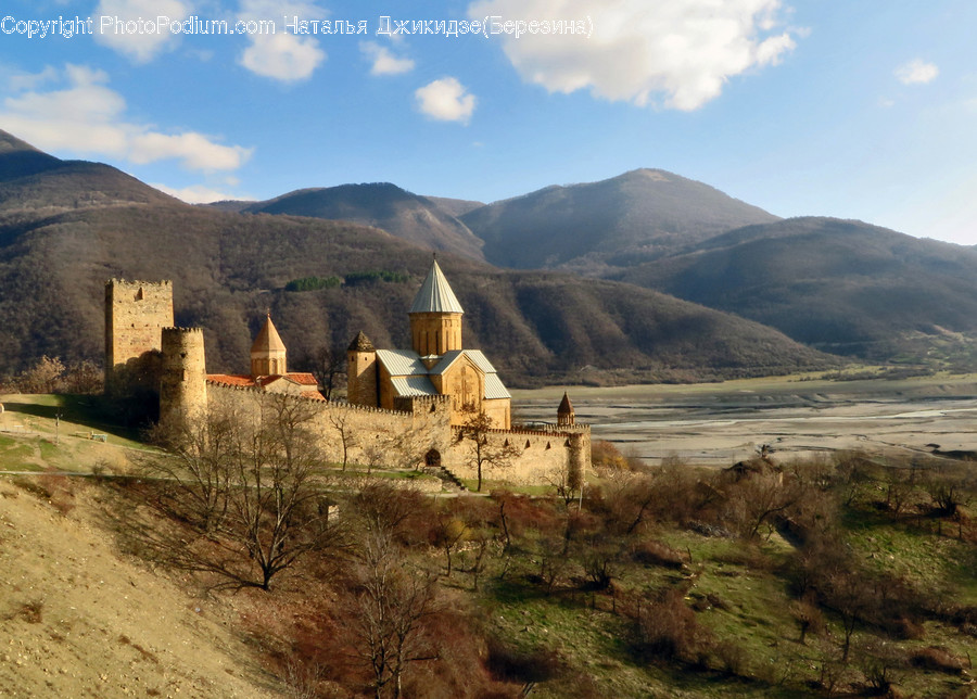 Architecture, Building, Castle, Fort, Countryside