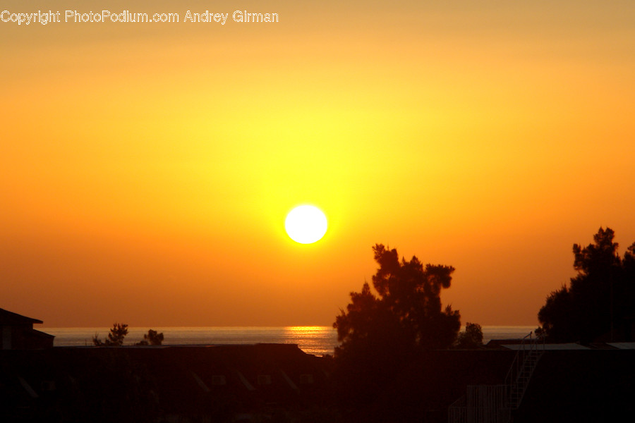 Outdoors, Sky, Sun, Dawn, Dusk