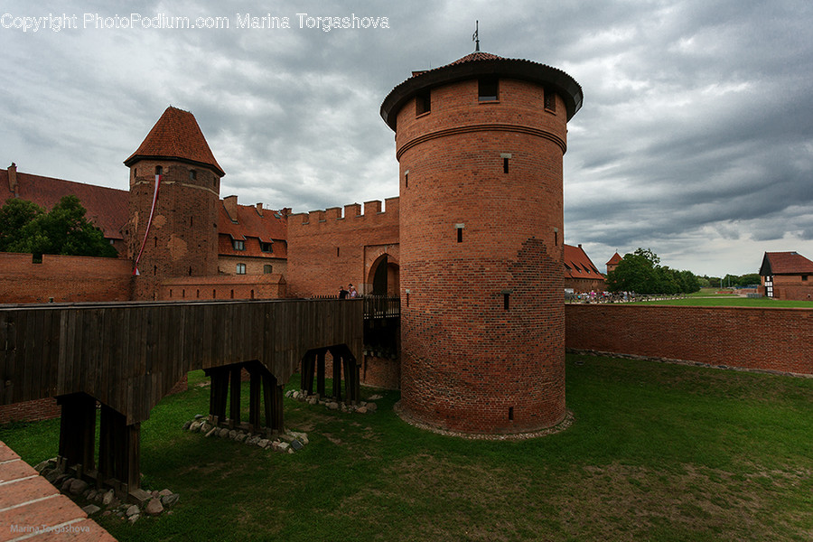 Architecture, Building, Castle, Fort, Moat