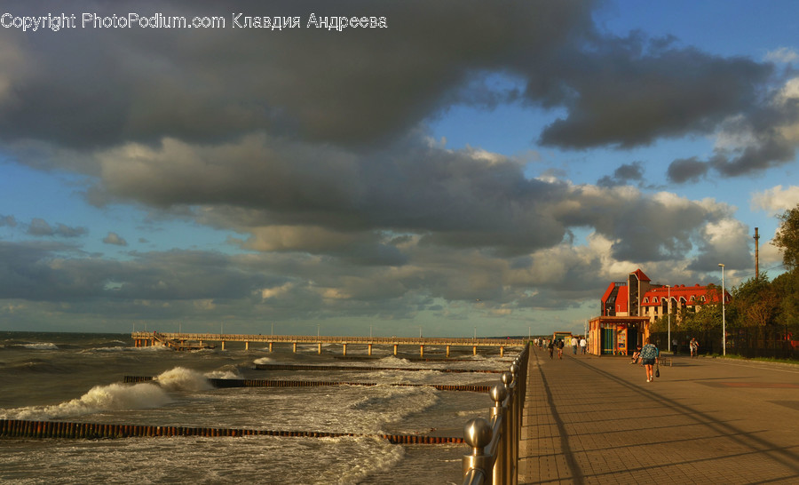 Architecture, Building, Temple, Worship, Boardwalk